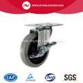 5'' Swivel TPR Light Duty Industrial Caster with side brake